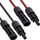Set zgjatues kabllo solare InLine, 6mm, 3m, zi kuqe