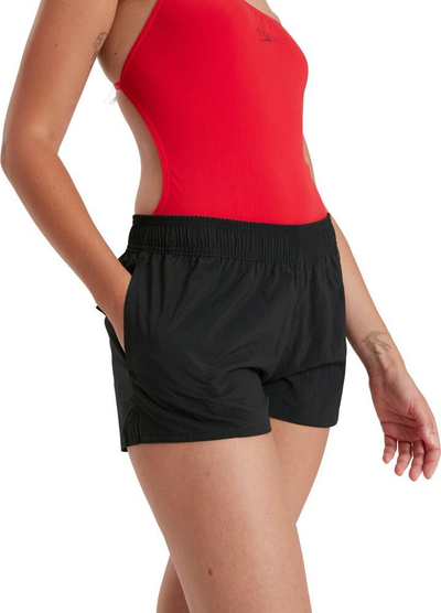Женски шорцеви за капење Speedo Women's Essential Swim Short, црни