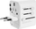 Adapter udhëtimi FIXED GaN, 30W PD, 1xUSB C 2xUSB A, i bardhë