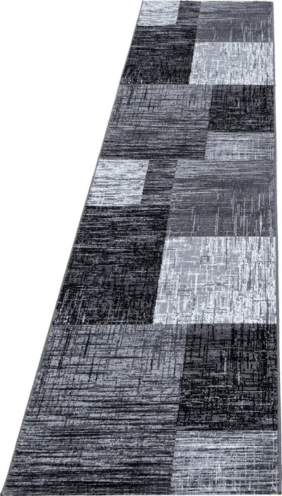 Tapet korridori Ayyildiz Carpets Plus 8001, 80 x 300 cm, 6 mm, gri e zi