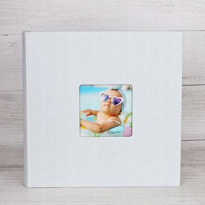 Album fotosh Fun Baby Selection, 30x30 cm, 100 faqe, i bardhë
