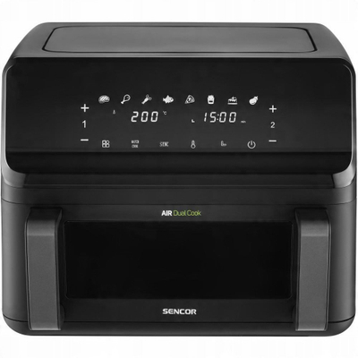 Fritezë me ajër Sencor SFR 9650BK, 9L, me programe gati, e zezë