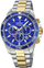 Orë dore për meshkuj Festina Prestige, e artë/argjendtë/kaltër