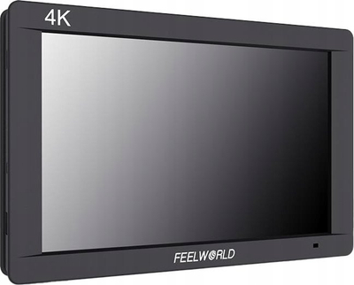 Monitor për kamerë Feelworld FW703, 7" Full HD IPS, HDMI 4K dhe 3G SDI, i zi