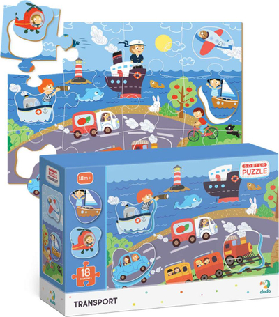 Puzzle Dodo Transport, 18 pjesë