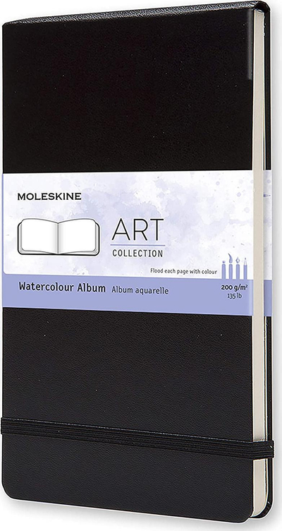 Album akuareli Moleskine Watercolor L, 13x21cm, i zi