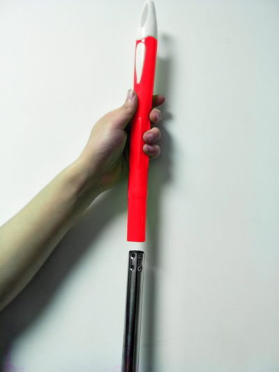 Kovë me spin mop Vanora Primo Red, 12L, e bardhë e kuqe