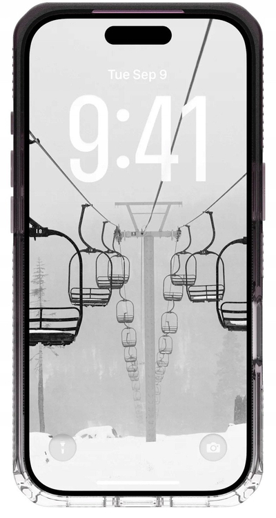 Mbulesë telefoni Urban Armor Gear Plyo, 6.9", MagSafe, e zezë transparente