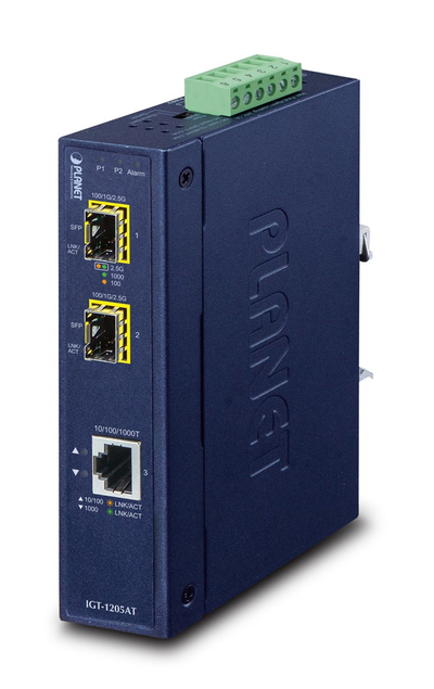 Konvertues medie Planet IGT-1205A, Gigabit, i zi