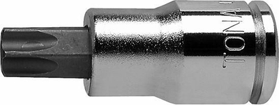 Kapak çelësi Tona 1293 TORX T10, 1/2", 55mm, ngjyrë argjendi