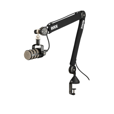 Krah studioje për mikrofon Rode PSA1 Plus, rrotullim 360°, menaxhim kabllosh, i zi