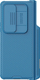 Kllëf telefoni Nillkin CamShield Pro për Samsung Galaxy Z Fold4, me kapak kamere që rrëshqet, me këmbë mbajtëse, blu