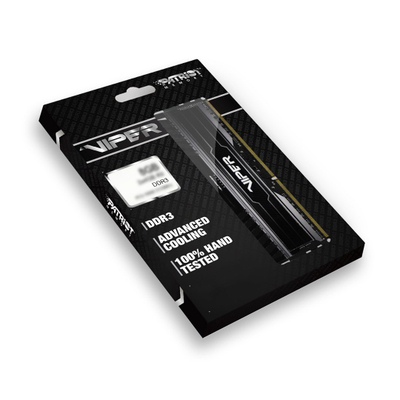 Memorie RAM Patriot Viper 3 Black Mamba, 8GB, DDR3, 1600 MHz, e zezë