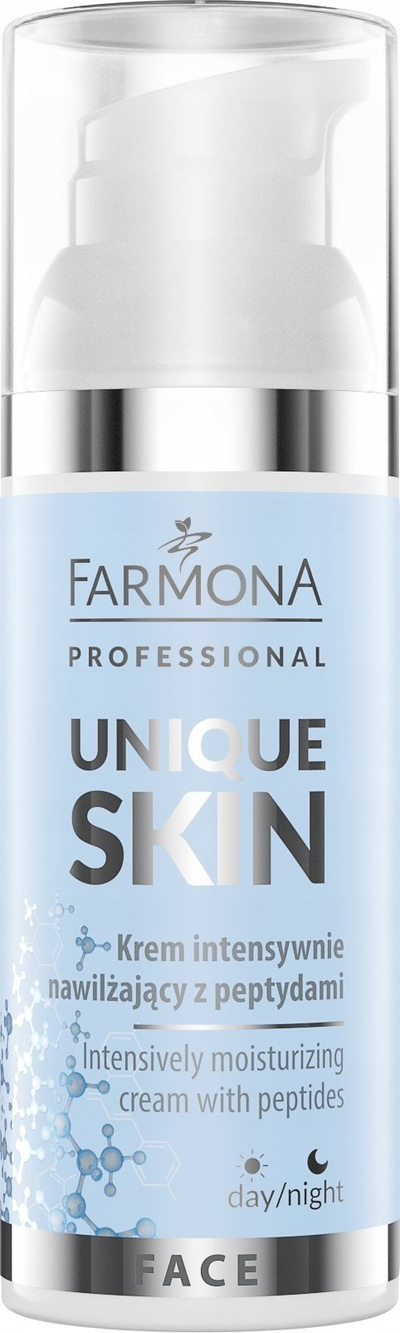 Krem fytyre Farmona Unique Skin, hidratues i fortë me peptide, 50 ml