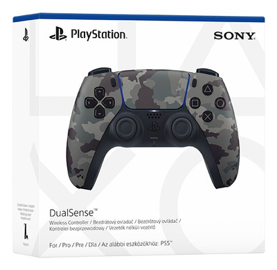 Gamepad Sony DualSense Camouflage, Bluetooth USB, për PlayStation 5, kamuflazh