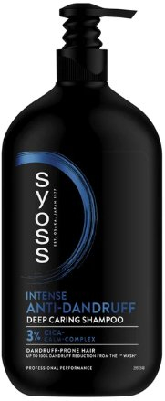 Шампон против првут Syoss Intense Anti Dandruff, за сува кожа на главата и со чешање, 750 ml