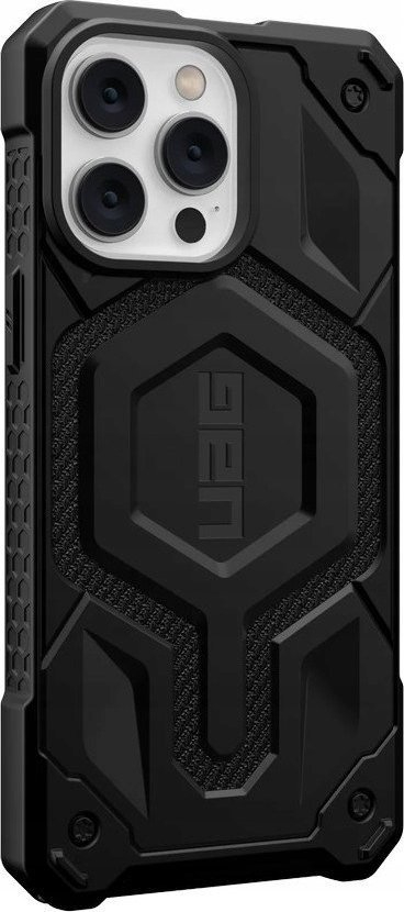 Këllëf telefoni UAG Monarch Pro Kevlar për iPhone 14 Pro Max 6.7", me MagSafe, i zi