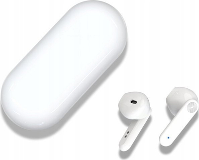Kufje pa tela XO X5 TWS, Bluetooth 5.0, me kuti karikimi, të bardha