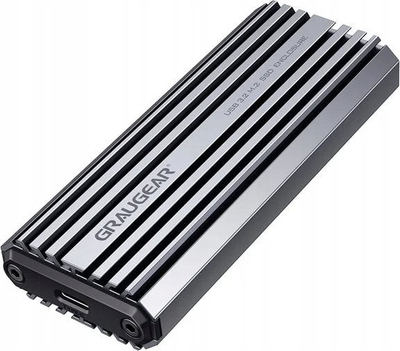 Kuti e jashtme SSD Graugear G M201 AC 10G, M.2 NVMe, USB 3.2 Gen 2, gri