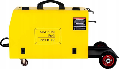 Aparat saldimi inverter Magnum MIG 224 LCD 15 Dual Pulse, MIG MAG, me ekran LCD, i verdhë