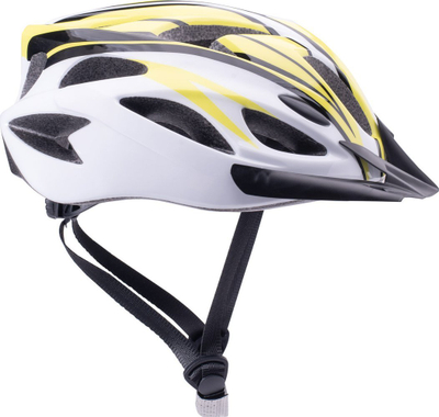 Helmetë biçiklete Martes Gubbe 92800664431, teknologji in mold, 18 vrima ajrosje, e zezë