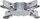 Lidhës URail Paulmann X-connector, 125mm, krom mat