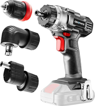 Stërvitëse vidhosëse me bateri Graphite Energy+ 58G022AD, 18V, pa bateri, e zezë