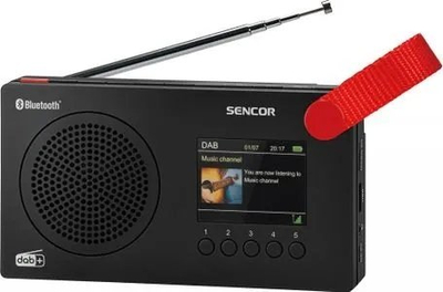 Radio portabël Sencor SRD 7757W, DAB+, Bluetooth, e bardhë