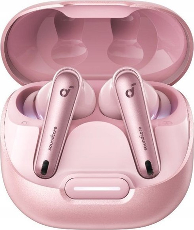Kufje wireless in ear Soundcore Liberty 4 NC, Bluetooth 5.3, ANC, rozë