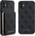 Заштитен сет Guess 4G Metal Logo за iPhone 11 6.1", надворешна батерија 5000mAh, црн