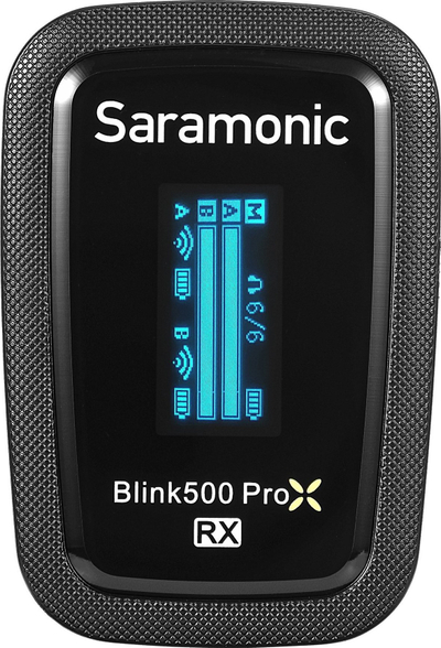 Mikrofon wireless lavalier Saramonic Blink500 ProX B2R, me incizim direkt në pajisje, për iPhone, Android edhe DSLR
