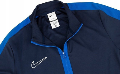 Xhaketë sport Nike Academy 23 M DR1681-451, Dri FIT, me zinxhir, blu navy