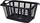 Shportë rrobash Orion Laundry Basket, plastike, 37L, e zezë