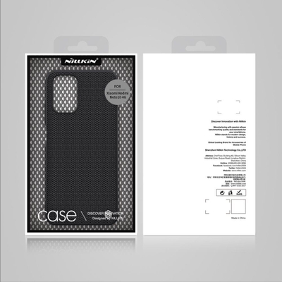 Këllëf telefoni Nillkin Textured Hard Case Pro Xiaomi Redmi Note 10 4G 10S, plastikë e fortë, teksturë që s’rrëshqet nga dora, i zi
