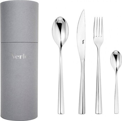 Set takëmesh Verlo Agila, 24 pjesë, çelik inox 18/10, i hedhur për pjatalarëse