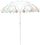 Çadër dielli ProGarden Beach Garden, diametër 160 cm, portokalli jeshile