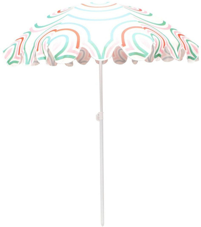 Çadër dielli ProGarden Beach Garden, diametër 160 cm, portokalli jeshile