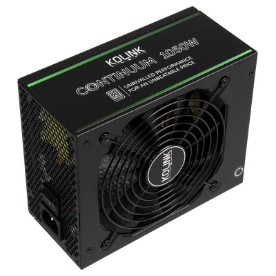 Напојување Kolink Continuum 1050W, 80 Plus Platinum, модуларно, црно