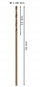 Stërvitës metalik Bosch 2608577587, 1mm, çelik HSS me kobalt, ngjyrë bronzi