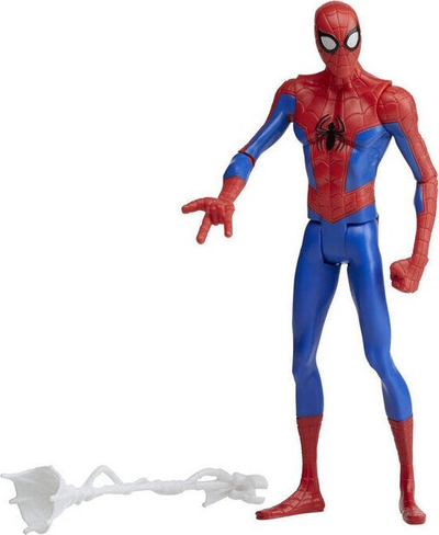 Figurë aksioni Hasbro Marvel Spider-Man Across the Spider-Verse, 6", me aksesor rrjete, e kuqe blu