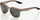 Syze sportive 100% HUDSON Soft Tact Translucent Crystal Sepia, lente gri jeshile, UV400