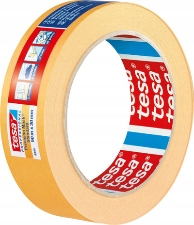 Shirit maskimi Tesa Painting Tape 4344, 30mm, 50m, i verdhë