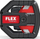 Reflektor LED pa kabllo Flex CL 2000 18.0, 18V, për kantier, i kuq e zi