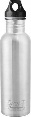 Shishe uji 360 Degrees, 750 ml, e argjendtë