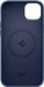 Kapak telefoni Spigen Silicone Fit Mag MagSafe, për iPhone 14 Plus, silikon, blu navy