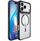 Kover telefoni 3MK Satin Armor Clear MagCase për iPhone 17 Pro Max, kompatibil me MagSafe, transparents