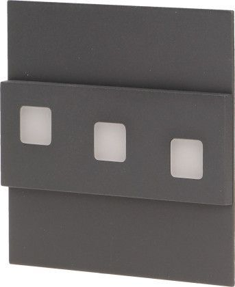 Llambë e shkallëve Orno Lepus (OR-OS-1531L3 / GR), LED, 1.2 W, e hirtë