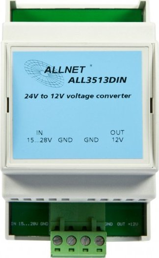 Konvertues elektrik ALLNET ALL3513, 24V DC në 12V DC, modul, shumëngjyrësh