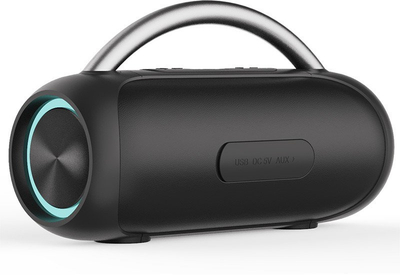 Kutia zanore Tracer SuperTube TWS, Bluetooth 5.0, IPX5, e zezë