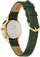 Orë dore për femra Olivia Burton Signature 24000017, e gjelbër/e artë